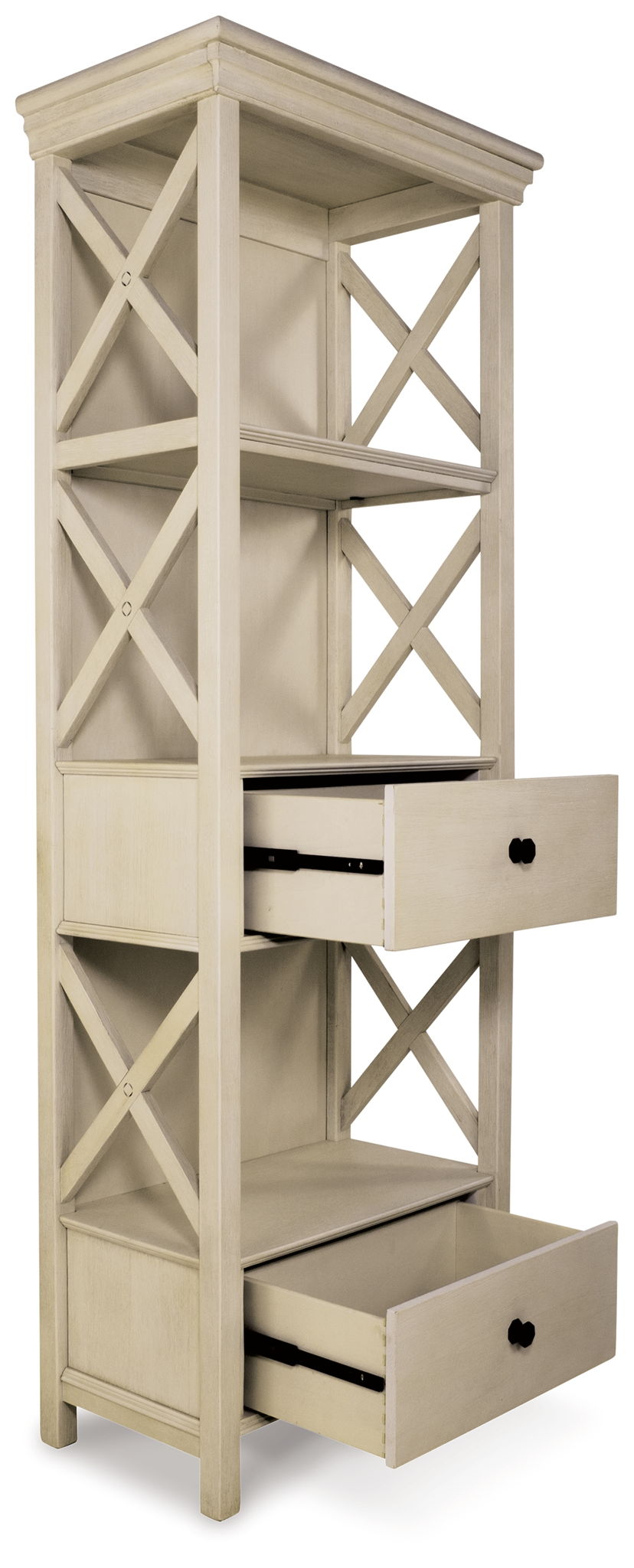 Bolanburg - Display Cabinet - Antique White - R&R Furniture Gallery (Fountain Valley, CA)