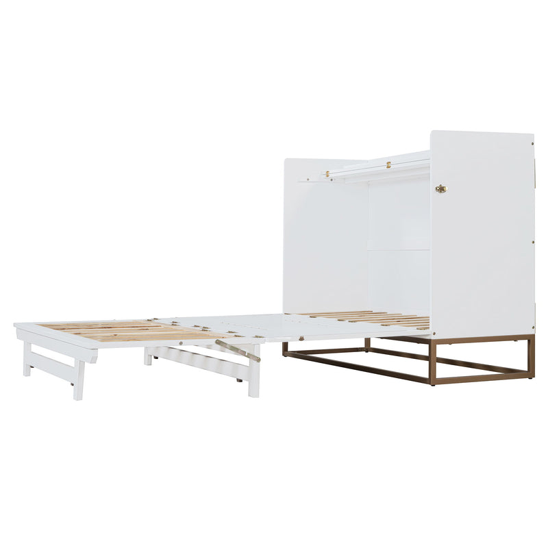 Murphy Bed With Iron Legs, Modern Design - R&R Furniture Gallery (Fountain Valley, CA)