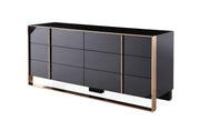 Cartier Modern Black & Rosegold Dresser — view 2