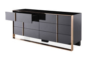 Cartier Modern Black & Rosegold Dresser — view 3
