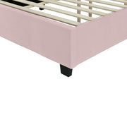 Upholstered Platform Bed With Big Headboard - R&R Furniture Gallery (Fountain Valley, CA)