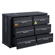 Cargo - Dresser - Gunmetal - R&R Furniture Gallery (Fountain Valley, CA)
