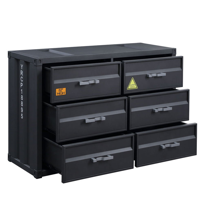 Cargo - Dresser - Gunmetal - R&R Furniture Gallery (Fountain Valley, CA)