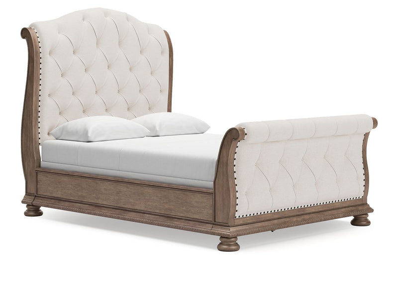Ardenfield - Upholstered Sleigh Bed - R&R Furniture Gallery (Fountain Valley, CA)