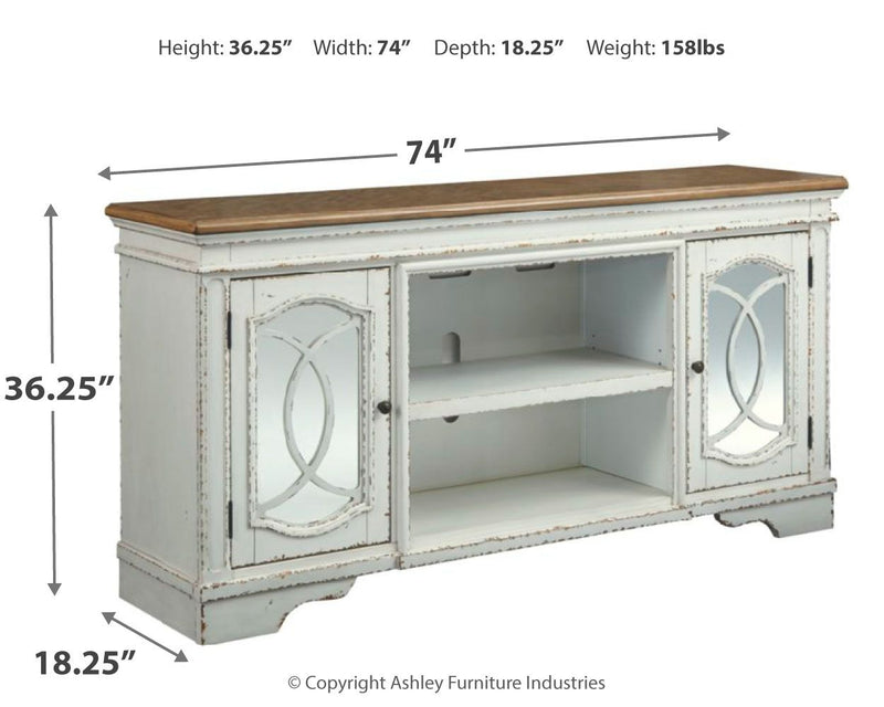 Realyn - TV Stand - R&R Furniture Gallery (Fountain Valley, CA)