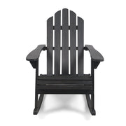 Echoes - Outdoor Acacia Wood Adirondack Rocking Chair - R&R Furniture Gallery (Fountain Valley, CA)
