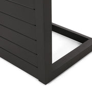 Aluminum Outdoor C - Shaped Side Table For Patio - R&R Furniture Gallery (Fountain Valley, CA)