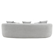 Barasa - Oversize Sofa With 5 Pillows - Gray - R&R Furniture Gallery (Fountain Valley, CA)
