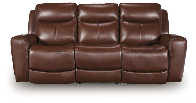 Next Move - Power Reclining Sofa With Adjustable Headrest - R&R Furniture Gallery (Fountain Valley, CA)