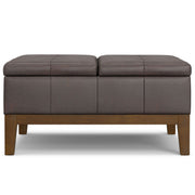 Dover - Multifunctional Lift Top Coffee Table Storage Ottoman - R&R Furniture Gallery (Fountain Valley, CA)