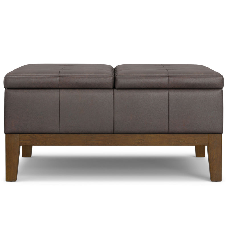 Dover - Multifunctional Lift Top Coffee Table Storage Ottoman - R&R Furniture Gallery (Fountain Valley, CA)