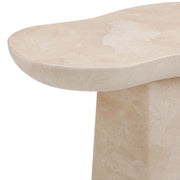 Zaya - Faux Marble Side Table - Rose - R&R Furniture Gallery (Fountain Valley, CA)