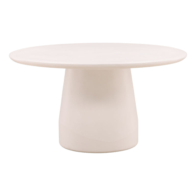 Turell - Round Outdoor Dining Table - Ivory