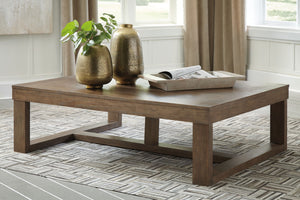 Cariton - Rectangular Cocktail Table - Gray - R&R Furniture Gallery (Fountain Valley, CA)