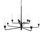 Madeline - Chandelier - Matte Black - R&R Furniture Gallery (Fountain Valley, CA)