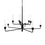Madeline - Chandelier - Matte Black - R&R Furniture Gallery (Fountain Valley, CA)