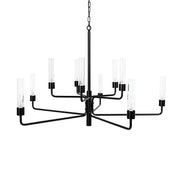 Madeline - Chandelier - Matte Black - R&R Furniture Gallery (Fountain Valley, CA)
