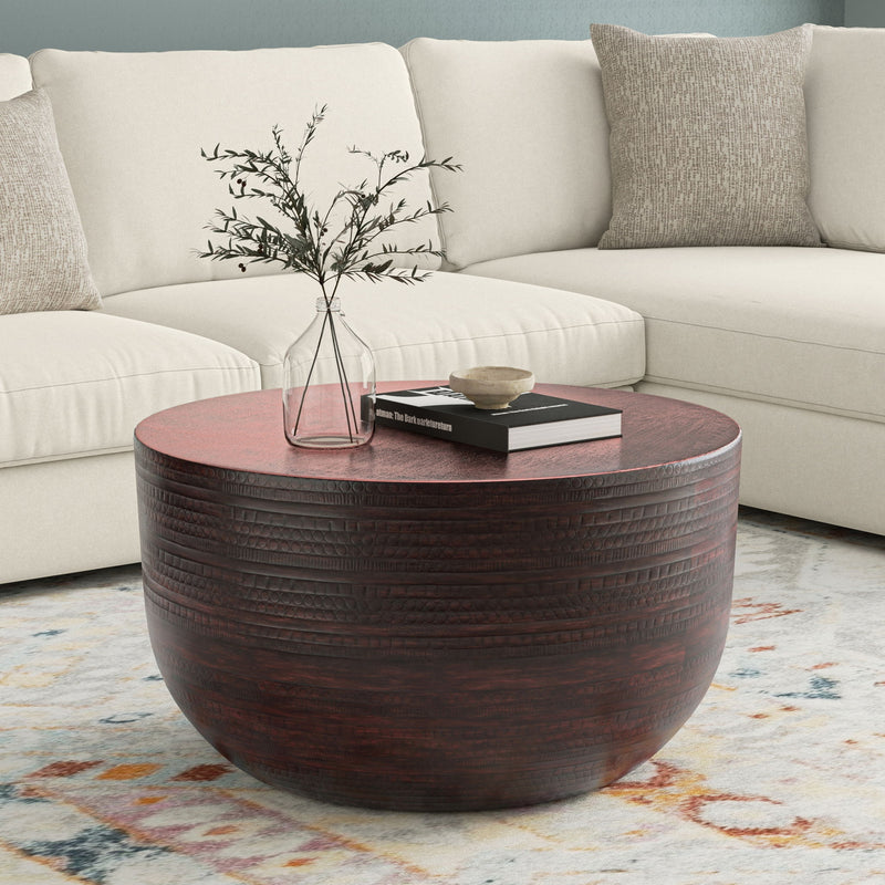 Johnsen - Handcrafted Metal Coffee Table - R&R Furniture Gallery (Fountain Valley, CA)