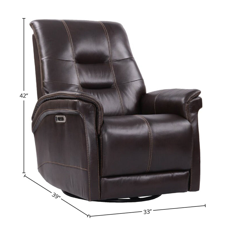 Carnegie - Power Swivel Glider Recliner - R&R Furniture Gallery (Fountain Valley, CA)