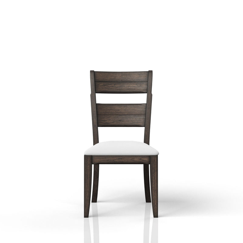 Upholstered Seat Side Chair - Chocolate - R&R Furniture Gallery (Fountain Valley, CA)