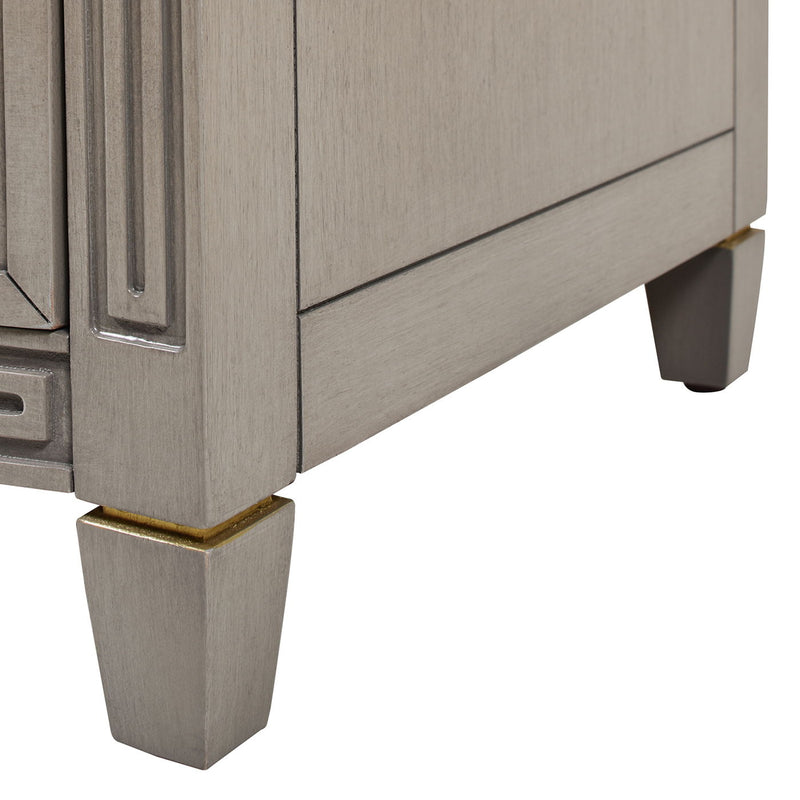 Dauphin - 3 Drawer Accent End Table - R&R Furniture Gallery (Fountain Valley, CA)
