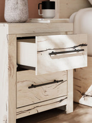 Lawroy - Two Drawer Night Stand - Light Natural - R&R Furniture Gallery (Fountain Valley, CA)