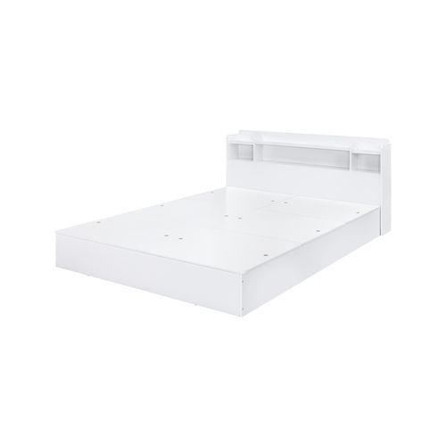 Perse - Queen Bed With Storage - White - R&R Furniture Gallery (Fountain Valley, CA)
