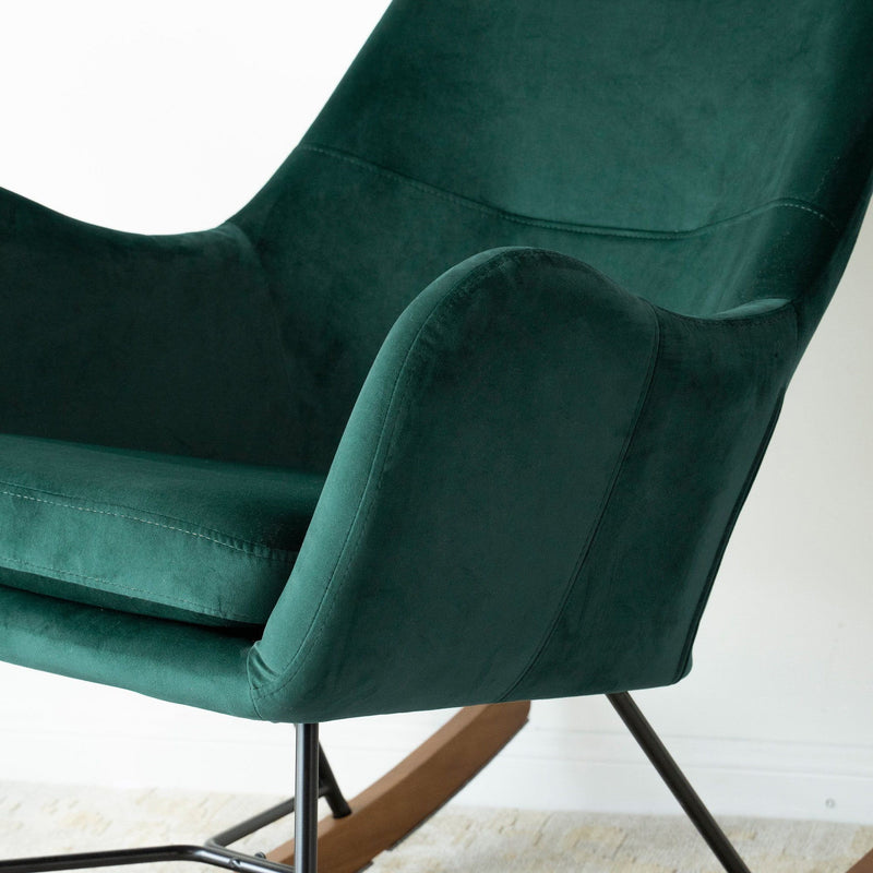 Chel - Mid-Century Modern Rocking Chair - R&R Furniture Gallery (Fountain Valley, CA)