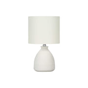 Lighting, Modern Table Lamp - Cream - R&R Furniture Gallery (Fountain Valley, CA)