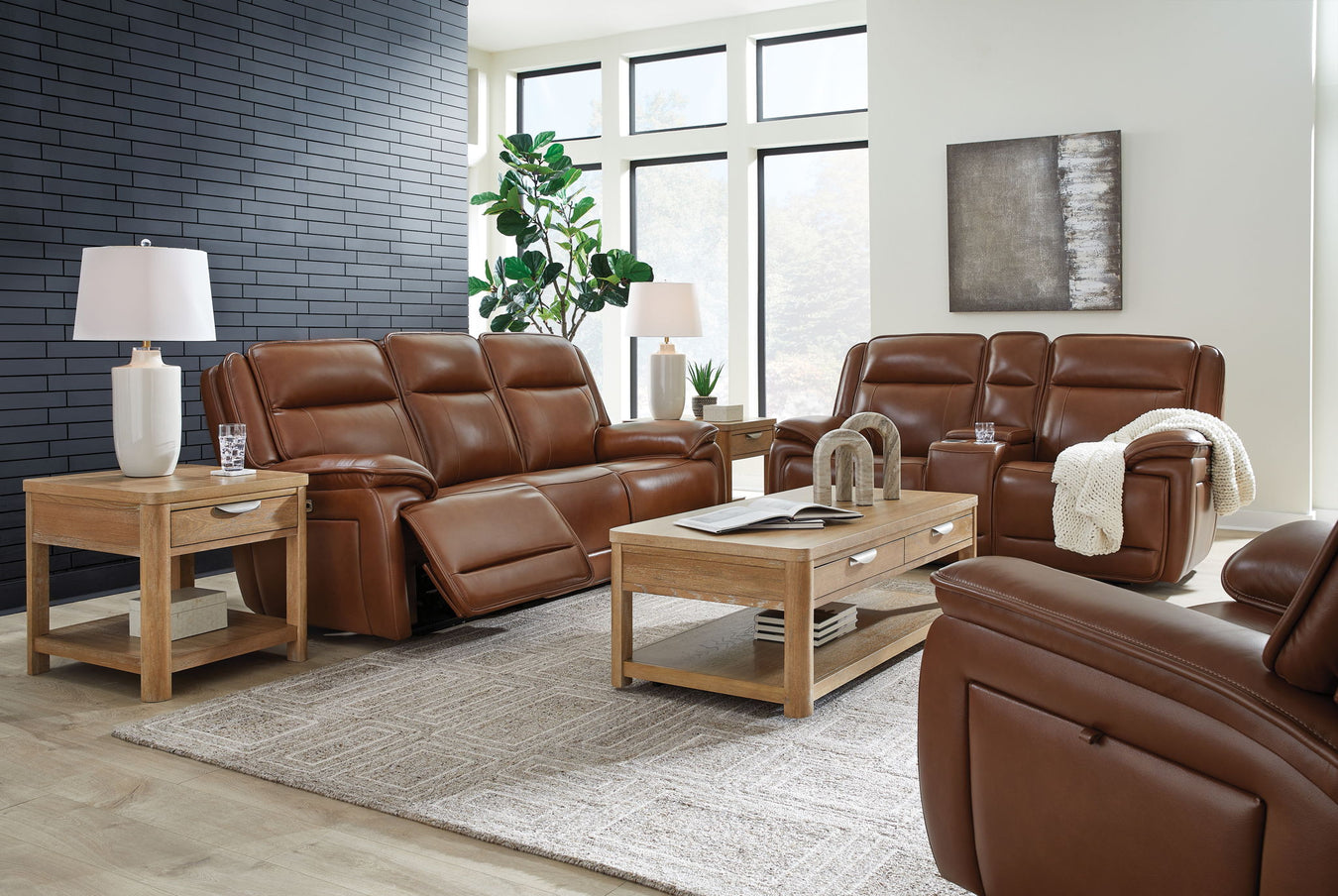 Healy Pier - Reclining Sofa Set - R&R Furniture Gallery (Fountain Valley, CA)