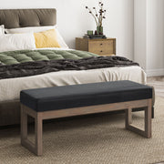 Milltown - Upholstered Ottoman Bench - R&R Furniture Gallery (Fountain Valley, CA)