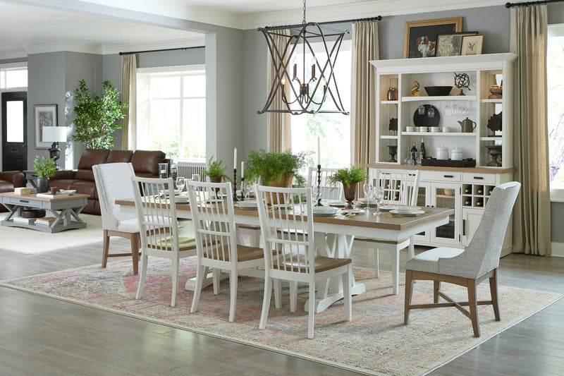 Americana Modern Dining - Host Dining Chair (Set of 2) - Cotton White