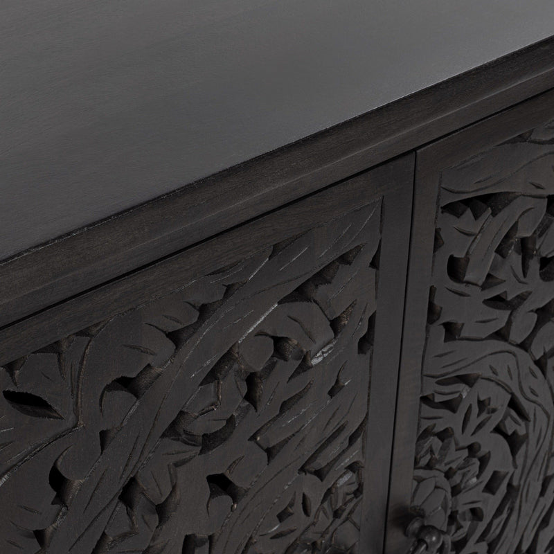 Harmony - 2 Door Sideboard - Harvest Walnut - R&R Furniture Gallery (Fountain Valley, CA)