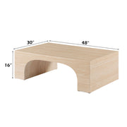 Inca - Coffee Table - Beige - R&R Furniture Gallery (Fountain Valley, CA)