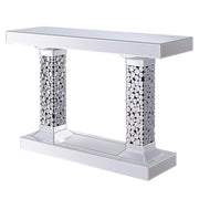 Kachina - Console Table - Mirrored & Faux Gems - R&R Furniture Gallery (Fountain Valley, CA)