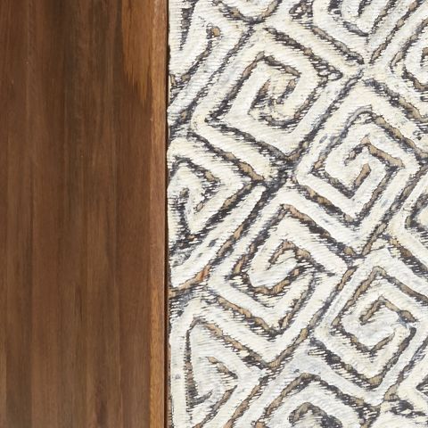 Kerrings - Accent Cabinet - Brown / Black / White - R&R Furniture Gallery (Fountain Valley, CA)