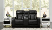 Boyington - Power Reclining Loveseat With Console/Adj Hdrst - R&R Furniture Gallery (Fountain Valley, CA)