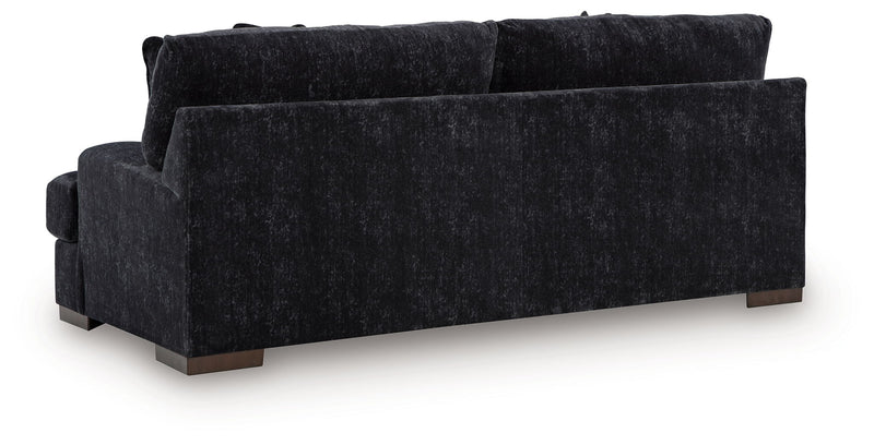Whitmore Manor - Sofa - Black Pearl - R&R Furniture Gallery (Fountain Valley, CA)