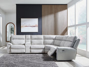 Social Pointe - Reclining Sectional - R&R Furniture Gallery (Fountain Valley, CA)