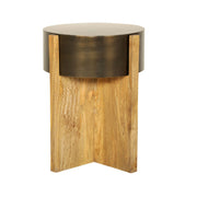Aspen - 42" Round Cocktail Table With 2 End Tables - Barton Bronze - R&R Furniture Gallery (Fountain Valley, CA)