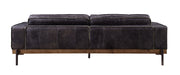 Silchester - Sofa - Antique Ebony Top Grain Leather - R&R Furniture Gallery (Fountain Valley, CA)