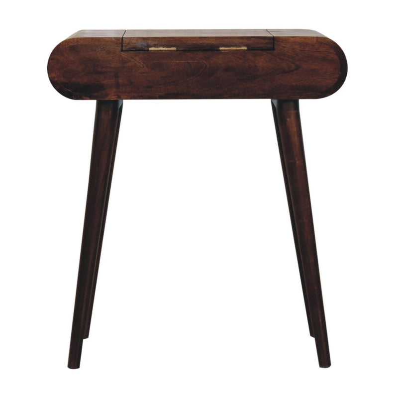 Mini Dressing Table With Foldable Mirror - R&R Furniture Gallery (Fountain Valley, CA)