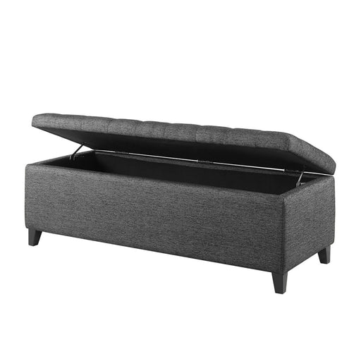 Elegant Design Tufted Top, Soft Close Storage Bench - R&R Furniture Gallery (Fountain Valley, CA)