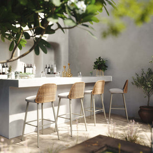Alexa - Outdoor Barstool - R&R Furniture Gallery (Fountain Valley, CA)