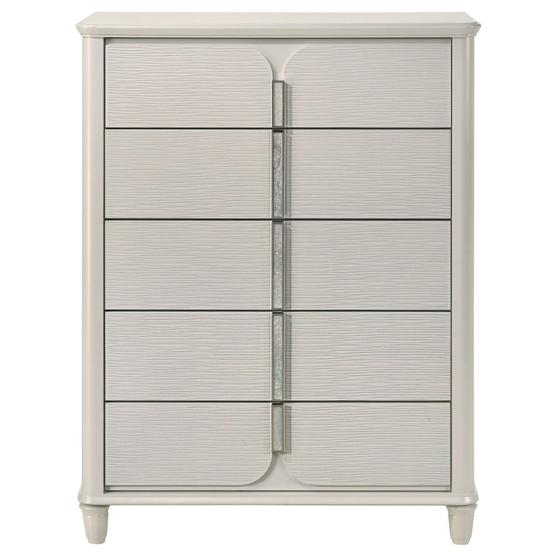 Laveda - Chest - Pearl White - R&R Furniture Gallery (Fountain Valley, CA)