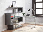 Buck II - Writing Desk With Bookshelf - R&R Furniture Gallery (Fountain Valley, CA)