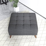 Addison - Square Upholstered Ottoman - R&R Furniture Gallery (Fountain Valley, CA)