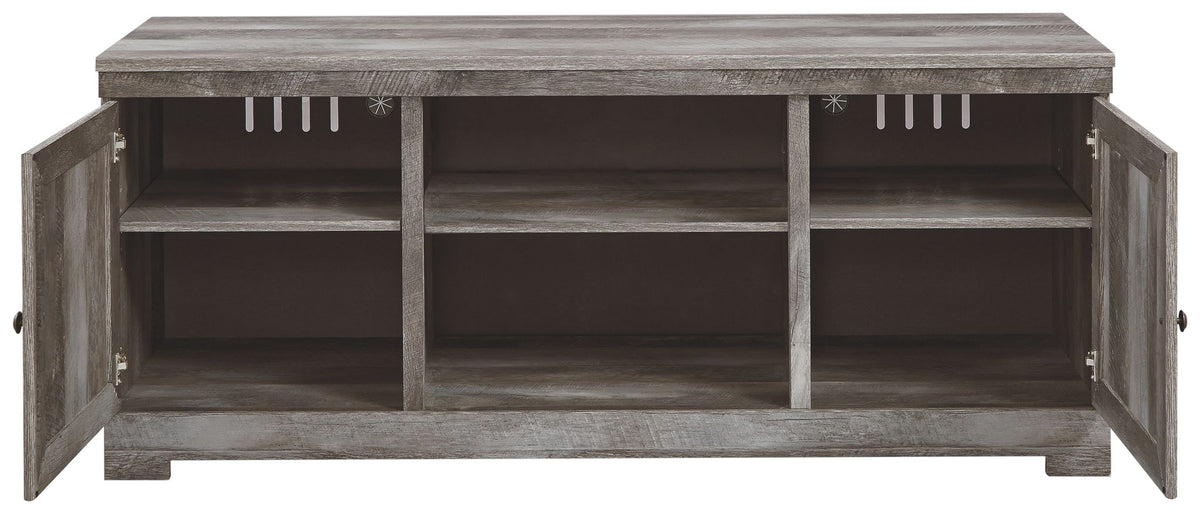 Wynnlow - TV Stand With Fireplace Option - R&R Furniture Gallery (Fountain Valley, CA)