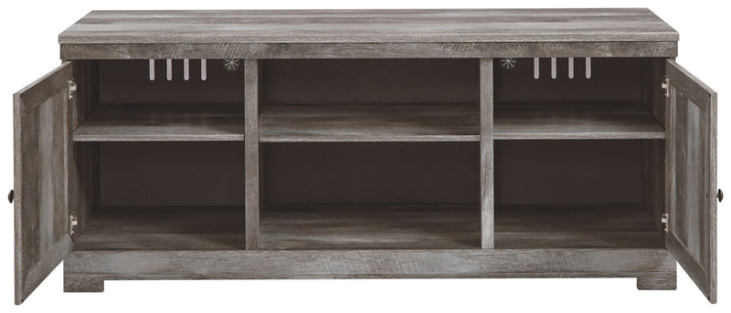 Wynnlow - TV Stand With Fireplace Option - R&R Furniture Gallery (Fountain Valley, CA)