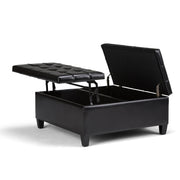 Harrison - Large Coffee Table Storage Ottoman - R&R Furniture Gallery (Fountain Valley, CA)